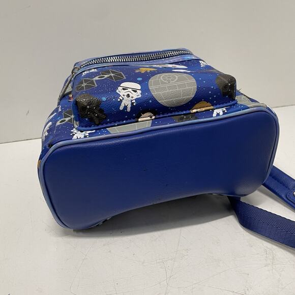 Loungefly Star Wars A New Hope Chibi Characters Mini Backpack Disney Parks - Picture 5 of 6